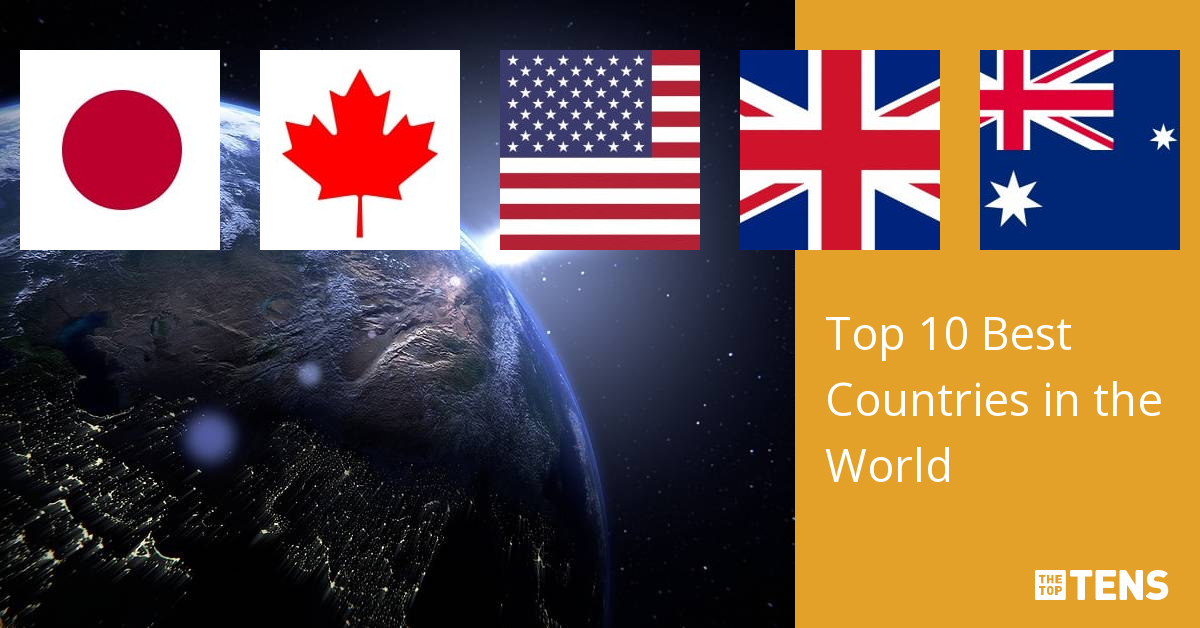 Top 10 Best Countries in the World - TheTopTens